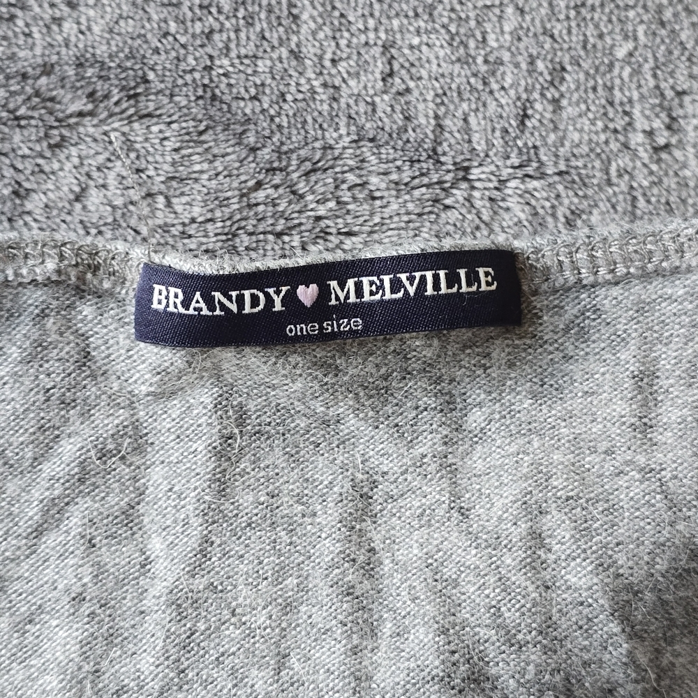 Brandy Melville Open Front Wool Blend Cardigan - Picture 8 of 9